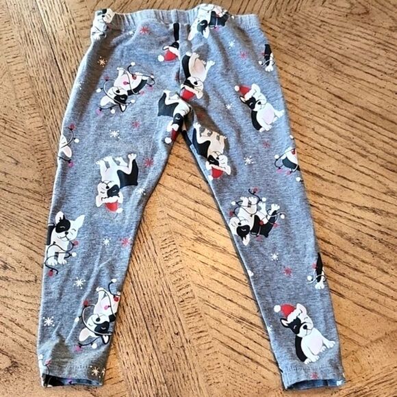 Doggy Santa legging size 3T Epic Threads - Picture 4 of 5